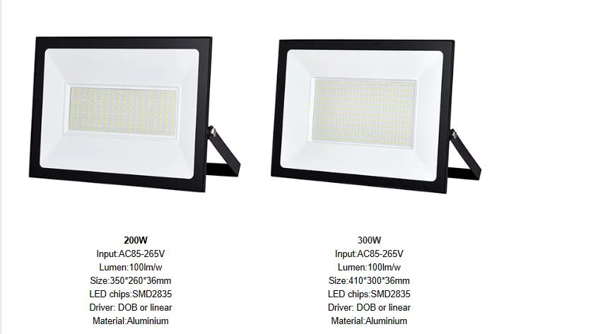 New Design IP65 Waterproof Flood Light LED Stadium Outdoor Flood Light Stadium 6500K